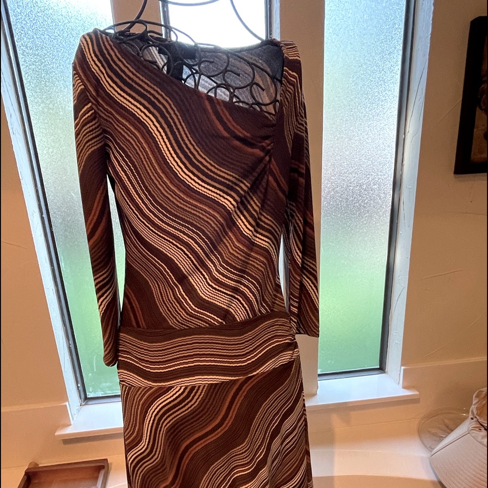 BCBG top, skirt set . Stretchy, fitted.